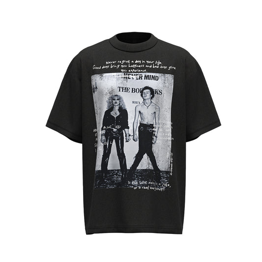 60s Style T-Shirts Summer Character Print T-Shirts