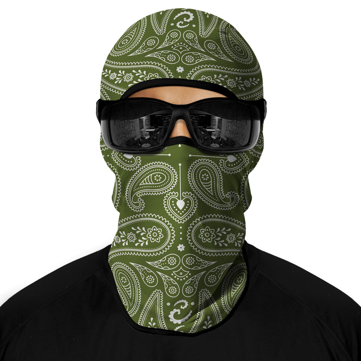 Cycling Windproof Hood Ice Silk Sunscreen Headgear Face Protection Breathable Sunscreen
