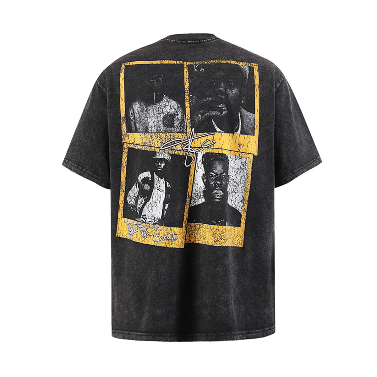 Hip hop clothing new york summer short sleeve vintage hip hop t-shirt