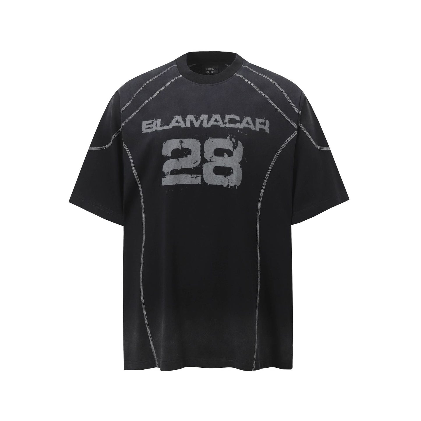 Hustle vintage summer short sleeve t-shirt