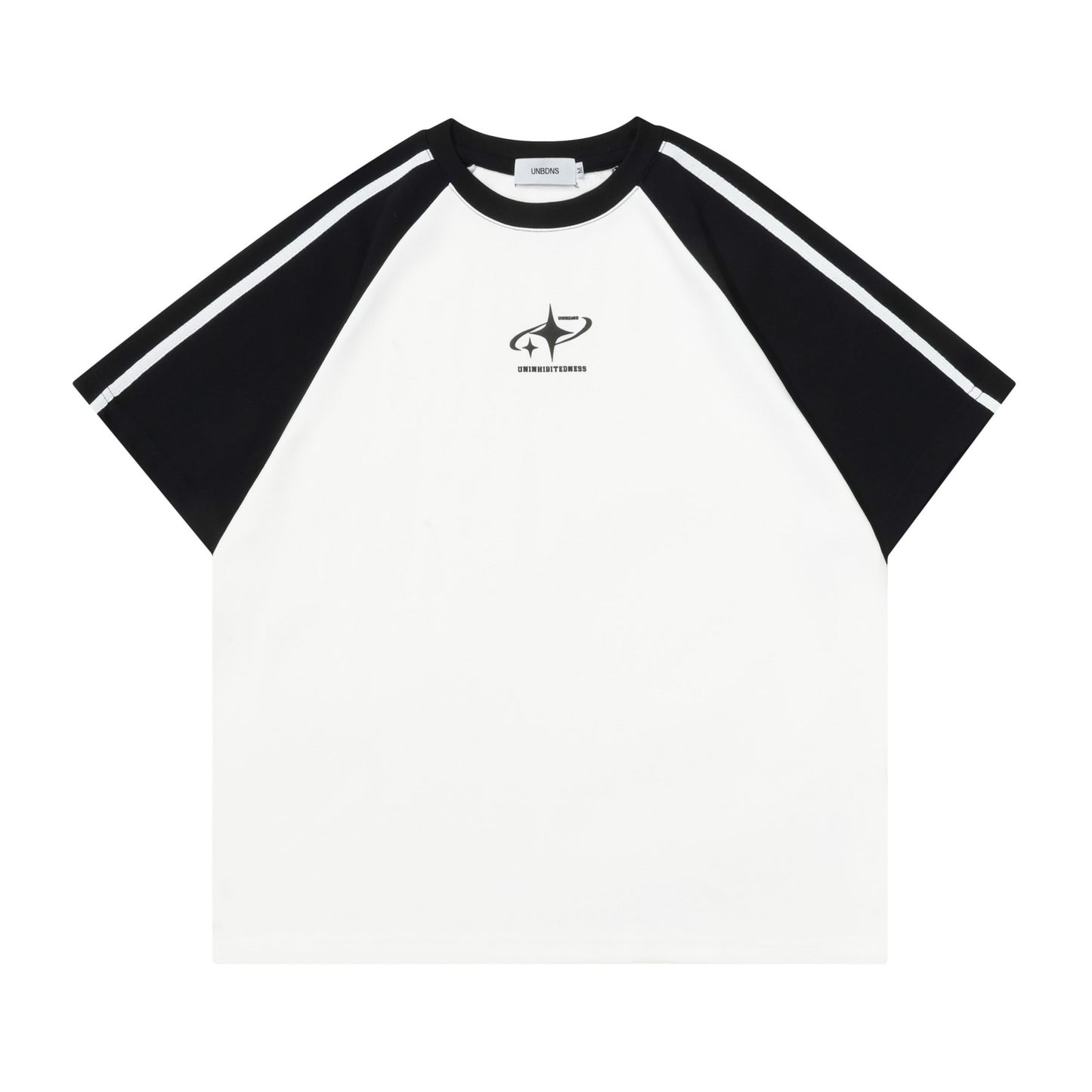 Unisex T-shirts Summer Splicing Color Men's Loose Short Sleeve T-Shirt