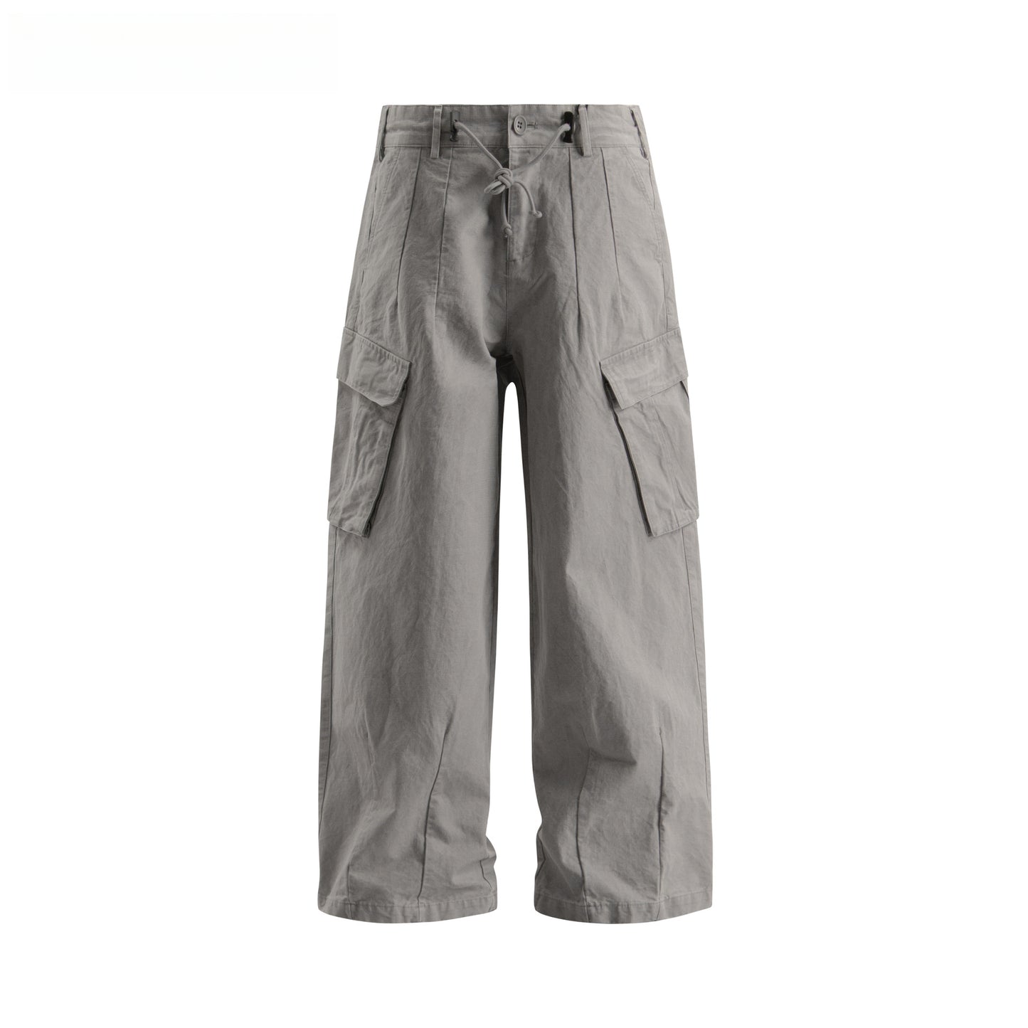 Hip Hop Pants For Boys Vintage Washed Old Overalls Loose Straight Casual Pants