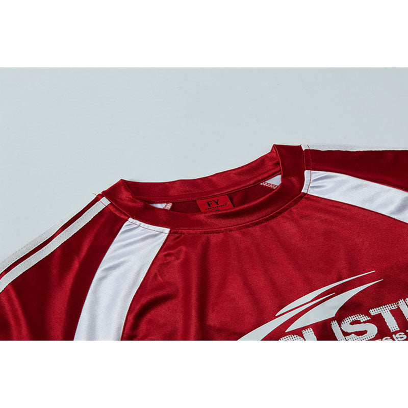 New York Hip Hop Style Short Sleeve T-Shirt Summer Loose Casual Jersey