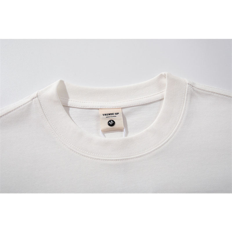 US drip outfits Summer Vintage Dog Casual Loose Short Sleeve T-Shirts