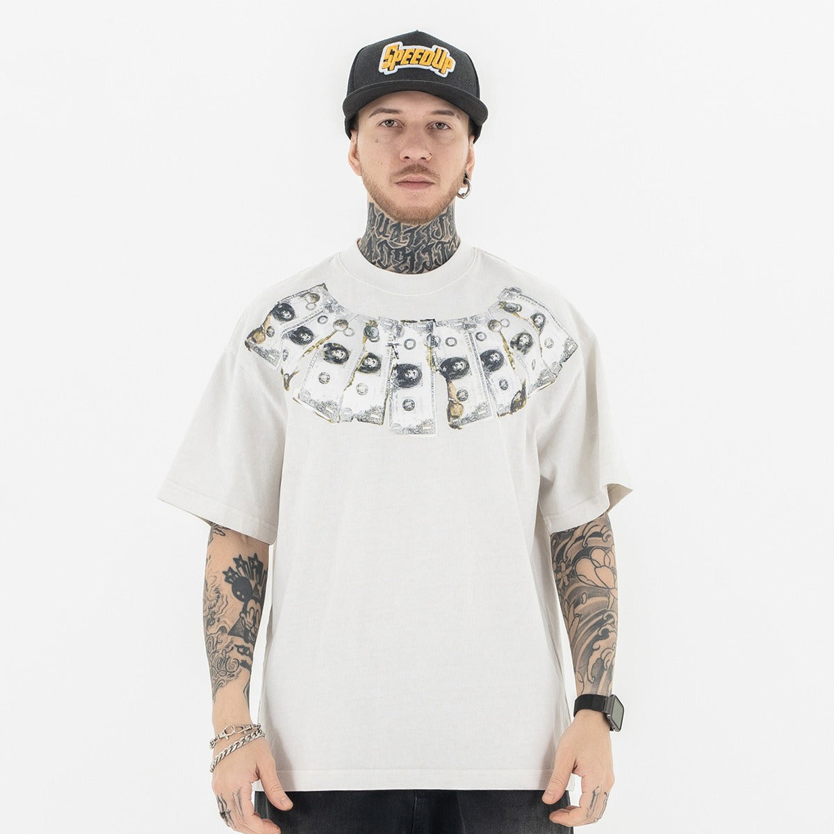 Vic Streetwear Summer Vintage Short Sleeve T-Shirt