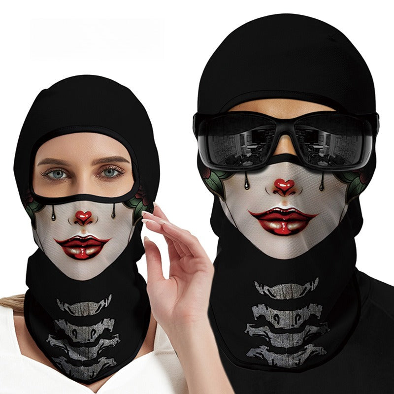 Cycling Windproof Hood Face Protection Men's and Women's