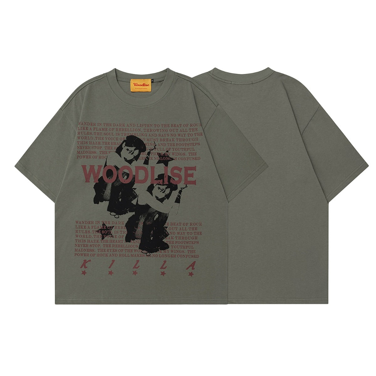 90s West Coast Hip Hop Fashion T Shirts Summer Loose