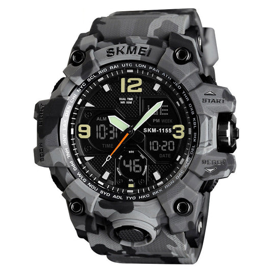 Analog-Digital Watch Outdoor Sports Waterproof Electronics
