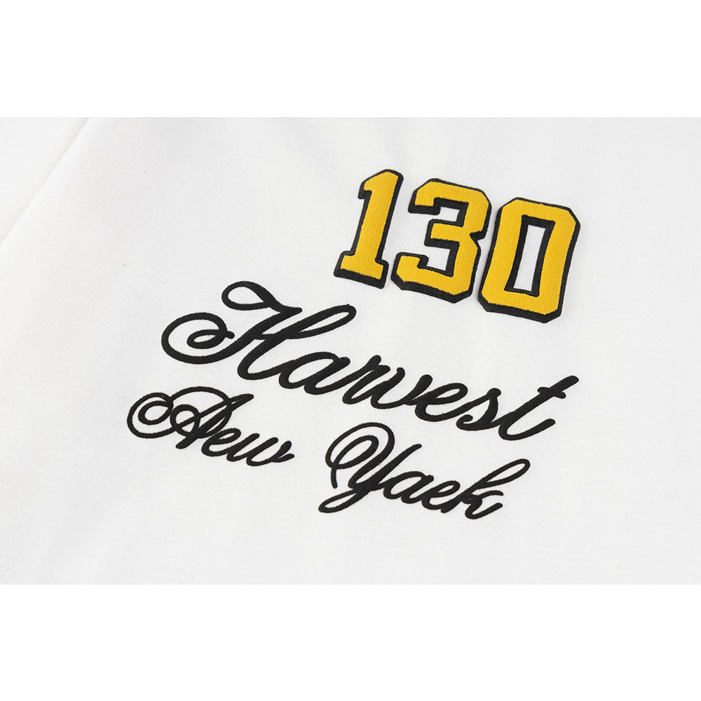New York Hip Hop Style Alphabet Print Short Sleeve T-Shirt