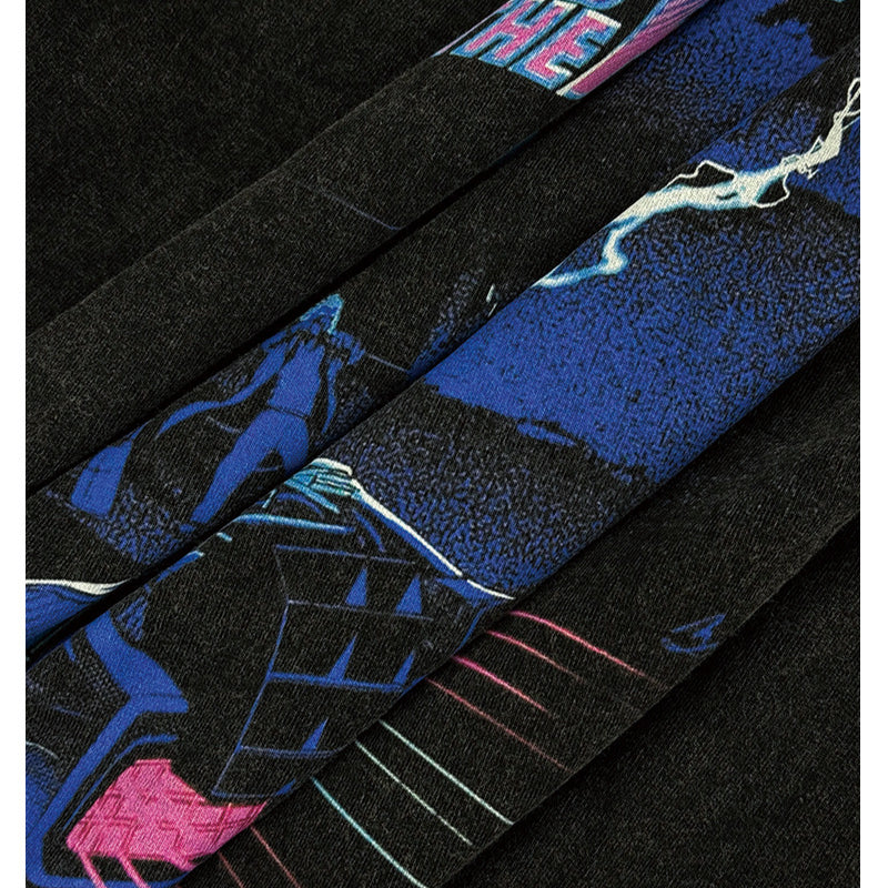 COOL t rapper VINTAGE BACK TO THE FUTURE print shirt