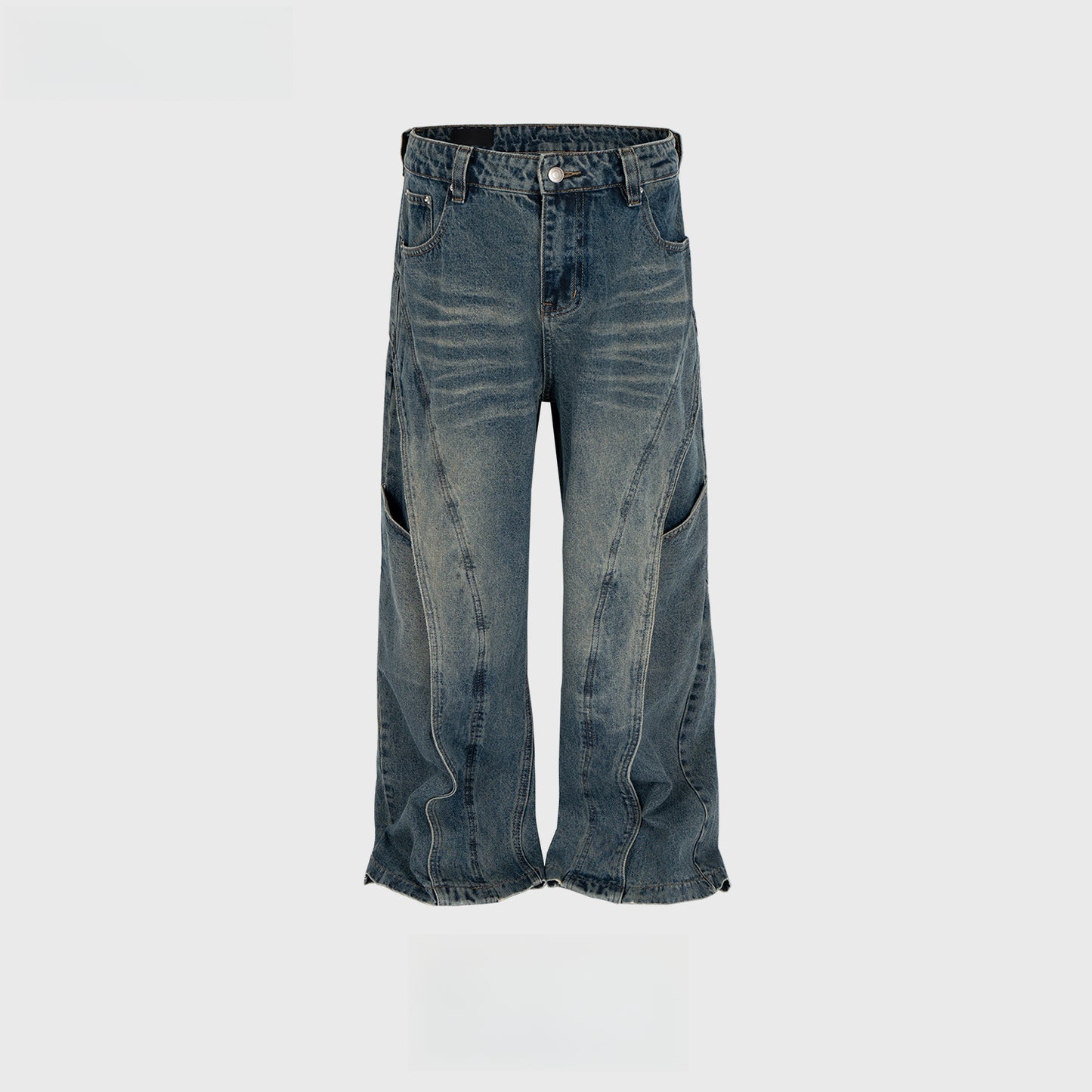 Rock Revival Jeans Washed Straight Jeans