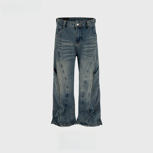 Rock Revival Jeans Washed Straight Jeans