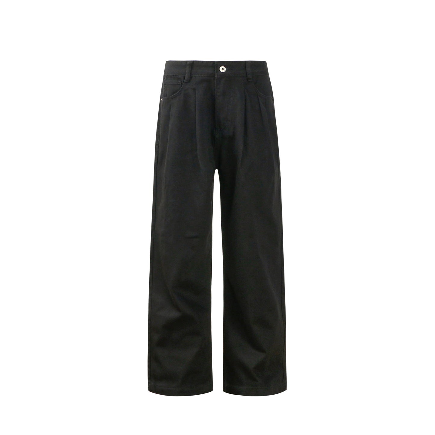 Hip Hop Pants For Boys Wash Straight Wide Leg Overalls Casual Trousers