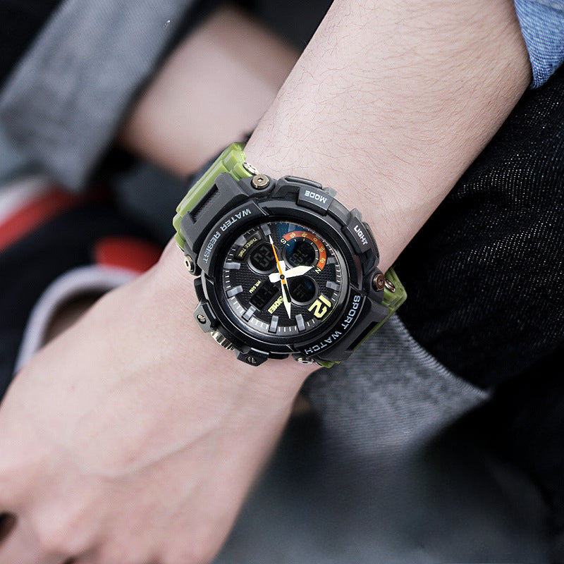 Analog-Digital Watch Outdoor Sports Waterproof Electronic Watch