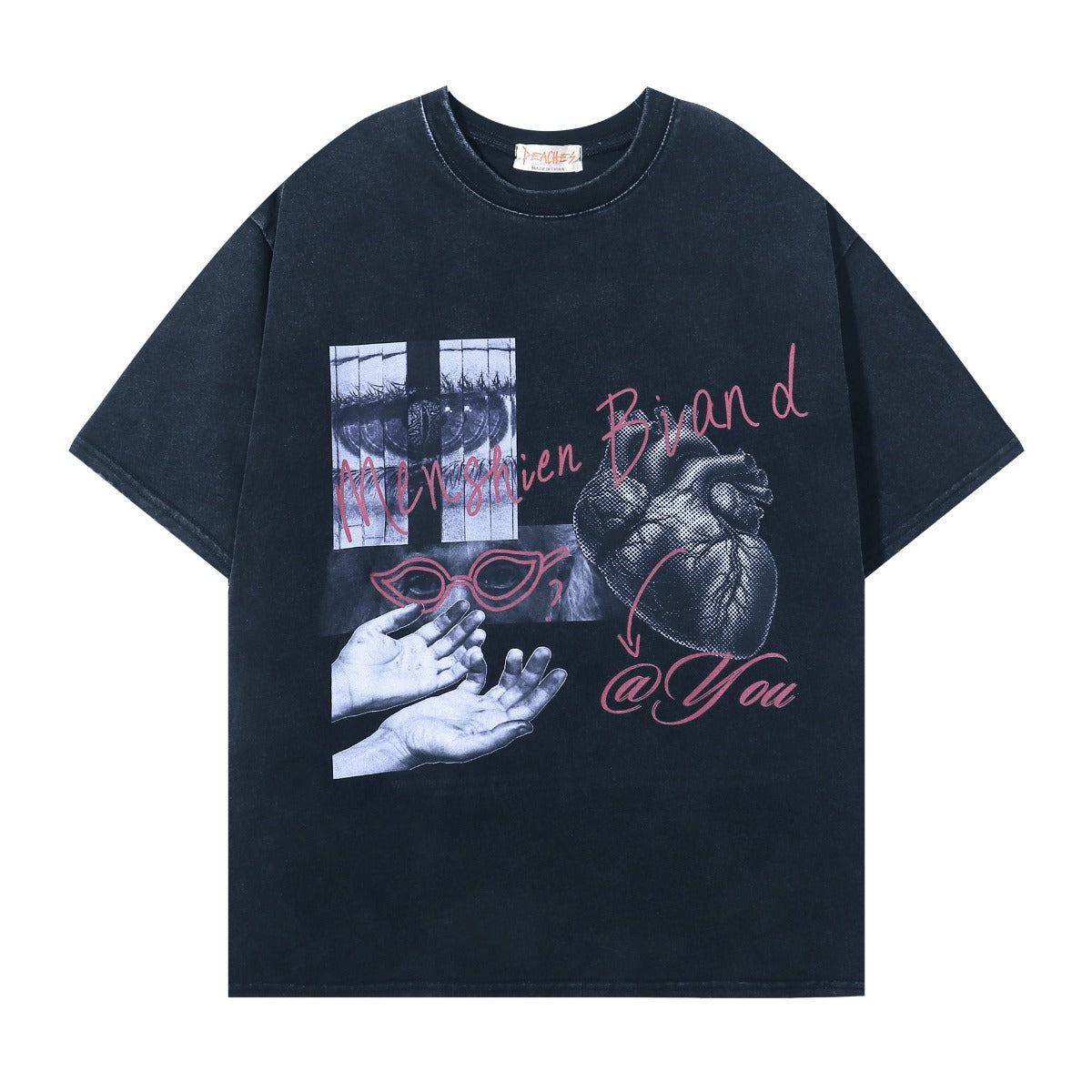Vestimenta De Los 90 Summer Hip Hop T-Shirt Short Sleeve