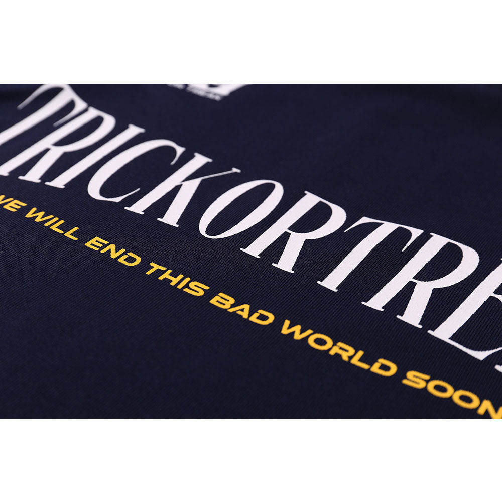 New York Hip Hop Style Vintage Short Sleeve T-Shirt Crew Neck