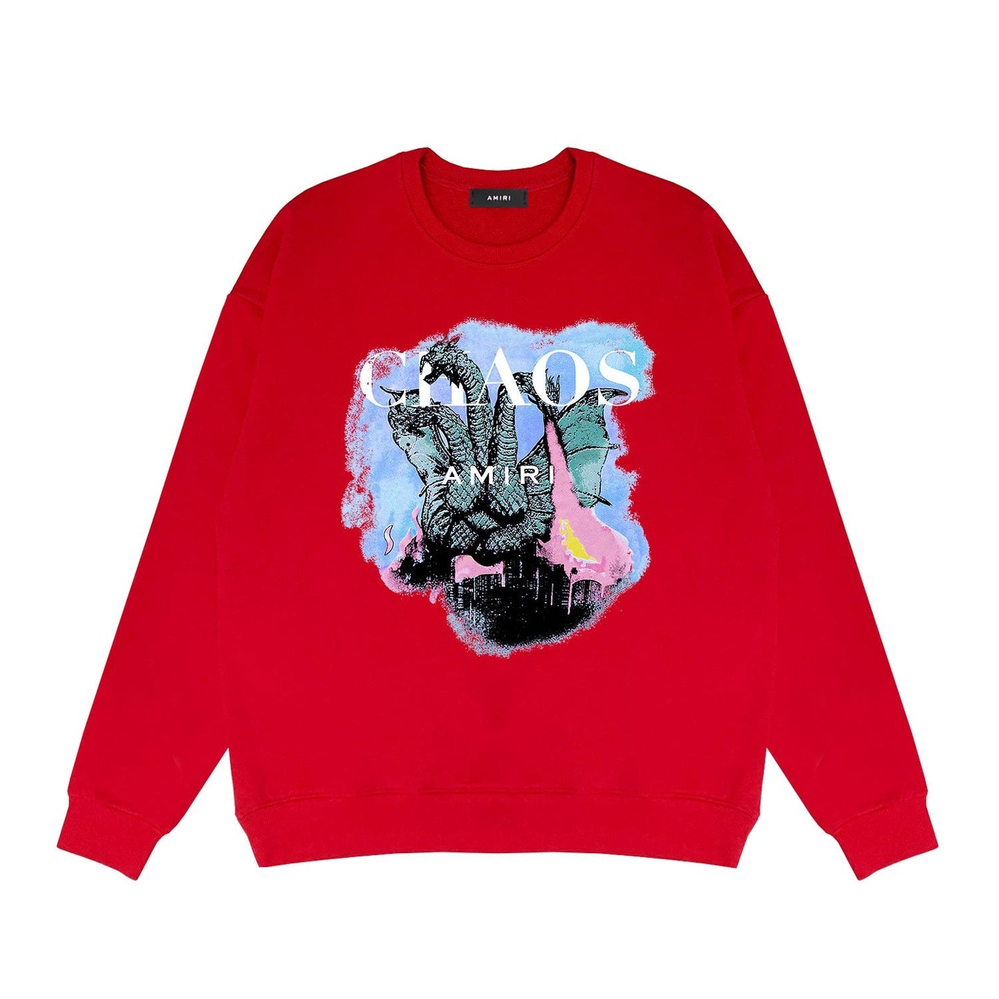 Amiri Sweatshirt Printed Trendy Pure Cotton