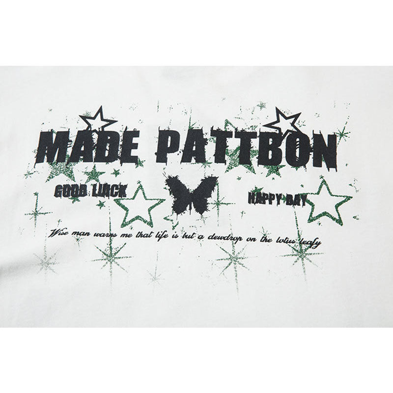 Marcas De Streetwear Vintage Crew Neck Long Sleeve T-Shirt