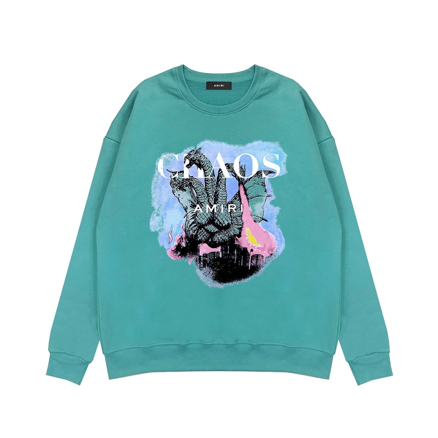Amiri Sweatshirt Printed Trendy Pure Cotton