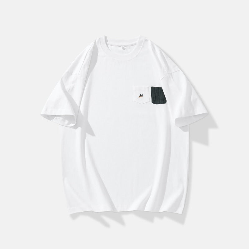 Mens T-shirts Short Sleeves Summer Loose