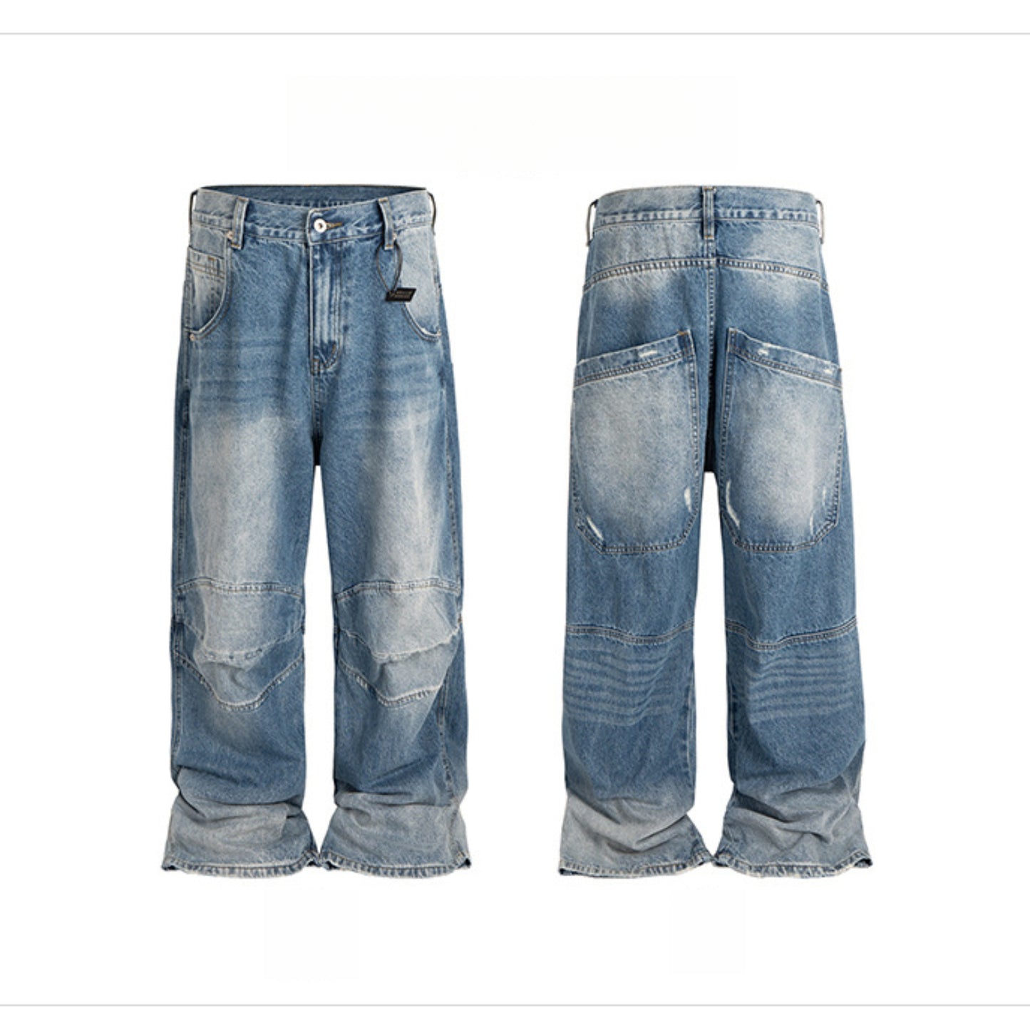 Rock Revival Jeans Washed Old Trousers Jeans