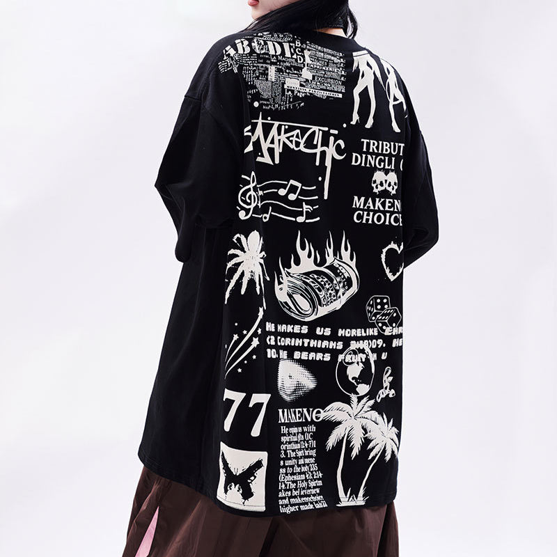 Marcas De Streetwear Short Sleeve T-Shirt Vintage Casual Top