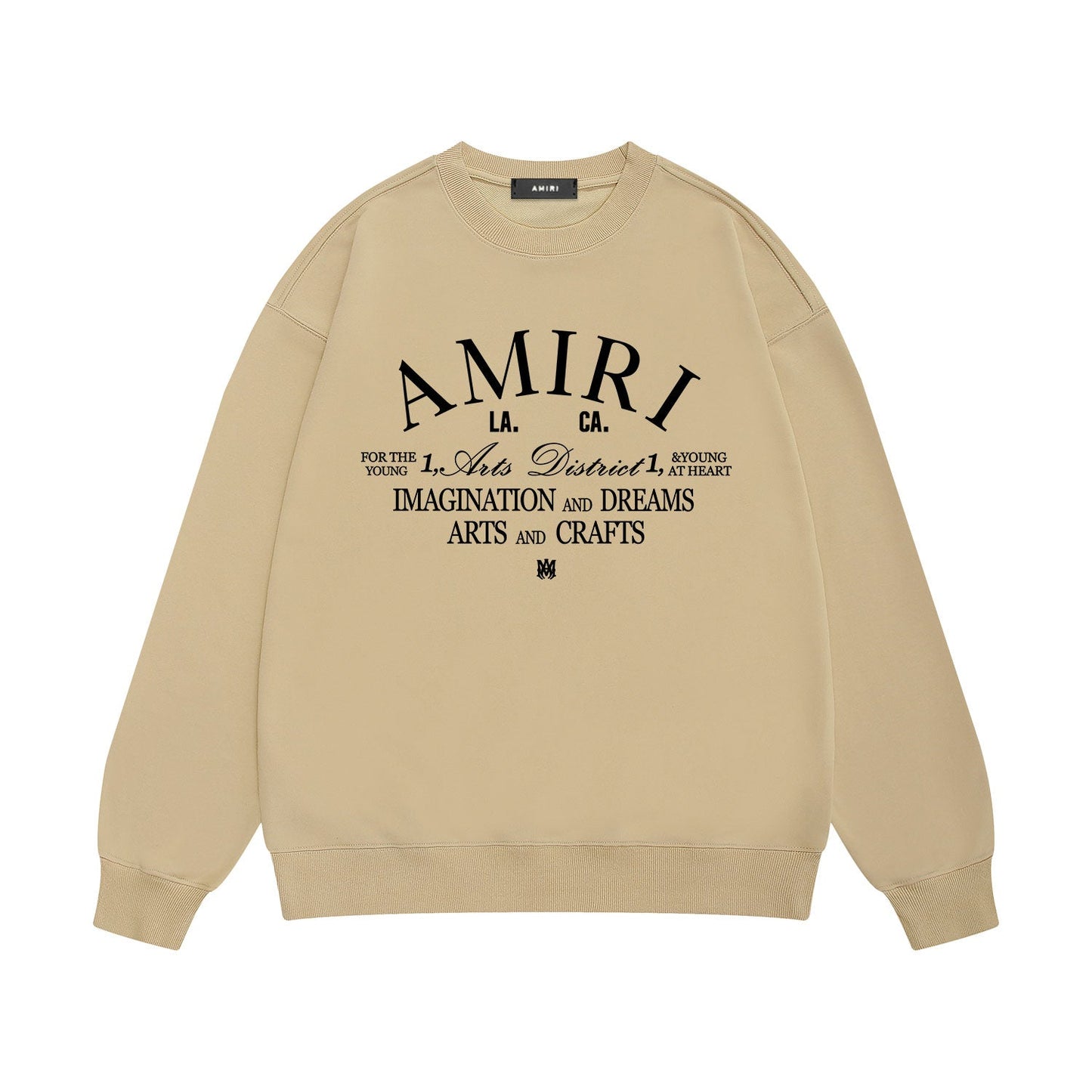 Amiri Sweatshirt Printed Trendy Pure Cotton