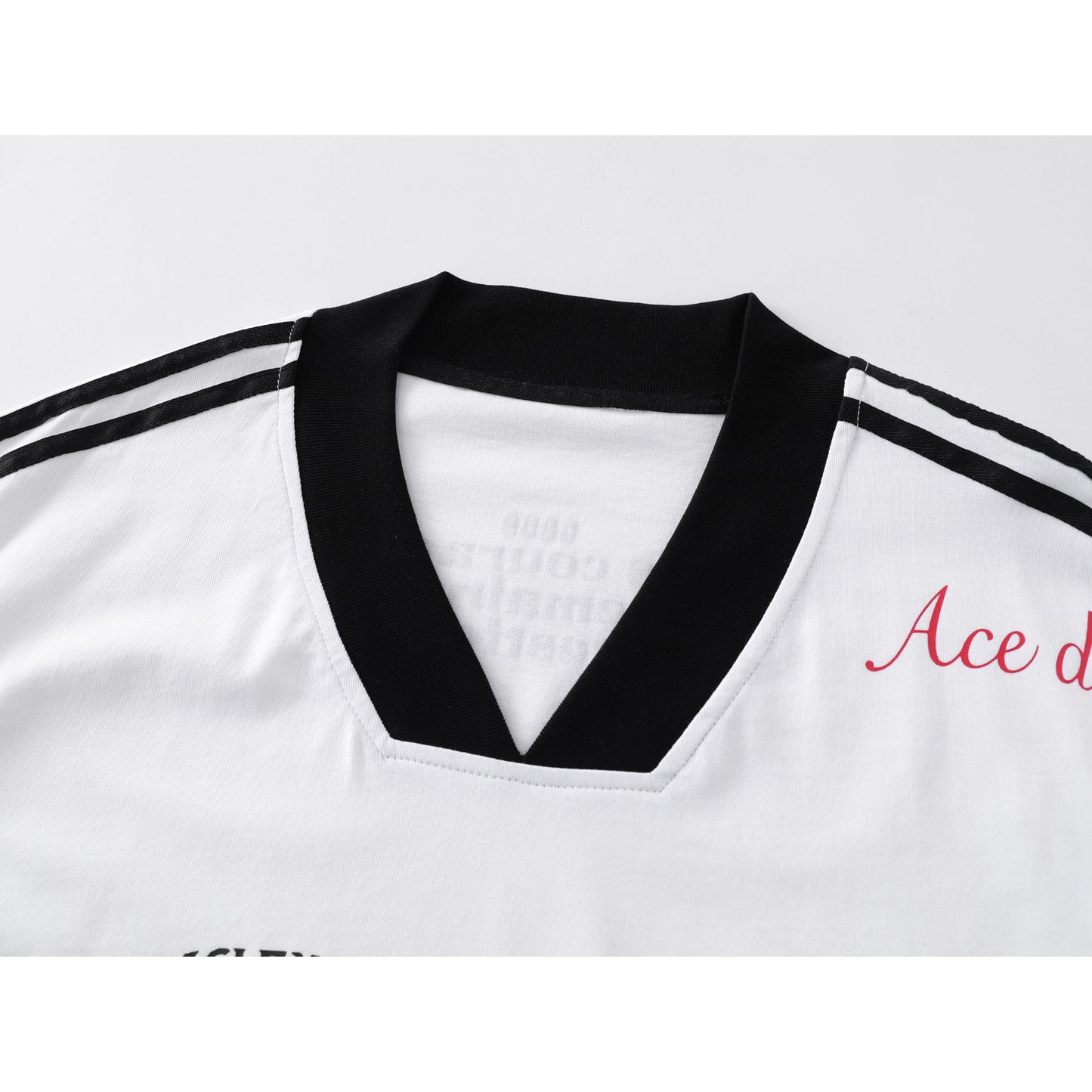Camisetas streetwear Summer Vintage Baseball Collar Letter Casual Loose Short Sleeve T-Shirt