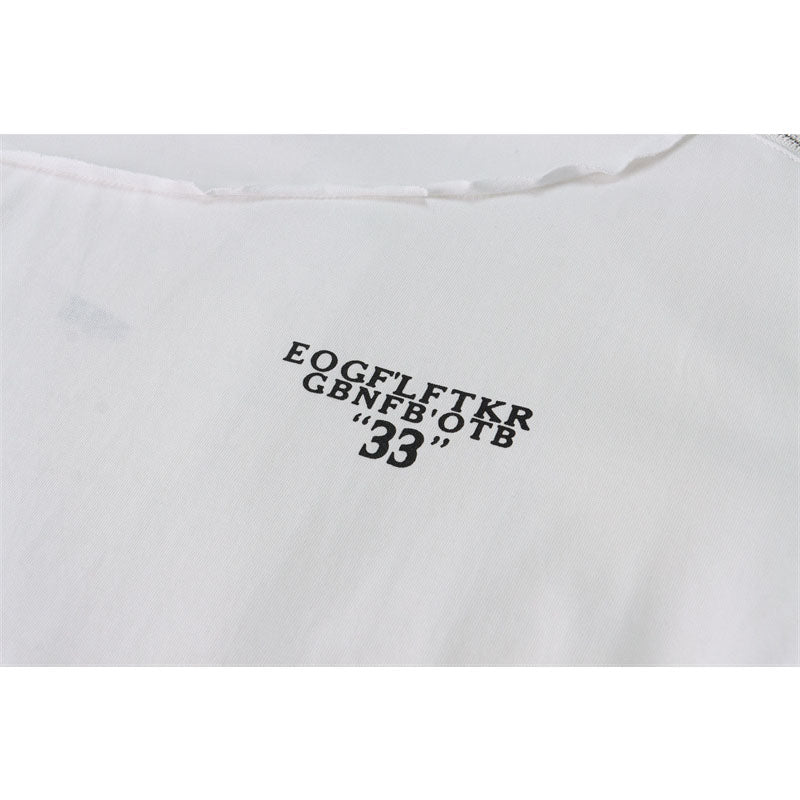 US drip outfits Summer Vintage Casual Loose Short Sleeve T-Shirts
