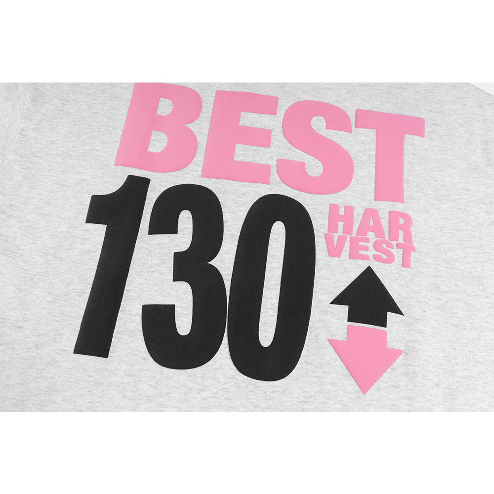 New York Hip Hop Style Vintage Floral Embroidery Crew Neck Short Sleeve T-Shirt