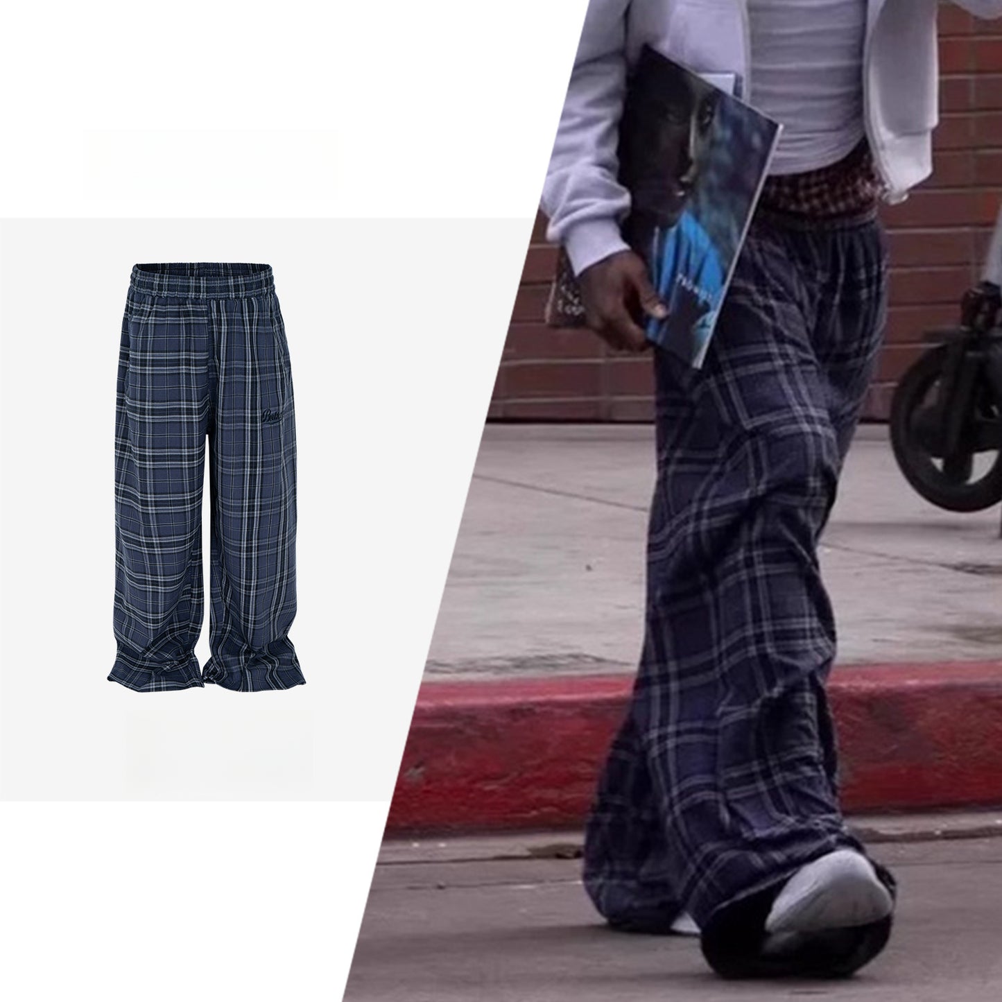 Rock Revival Jeans Embroidered Trousers Straight Casual Pants