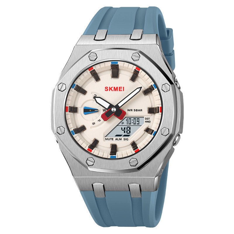 Analog-Digital Watch Outdoor Sports Waterproof Men's Watch