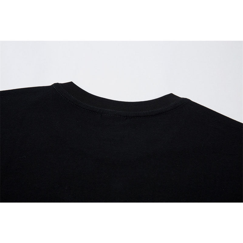 Casual Street Wear Short Sleeve T-Shirt Summer Casual Oversize Couple Top