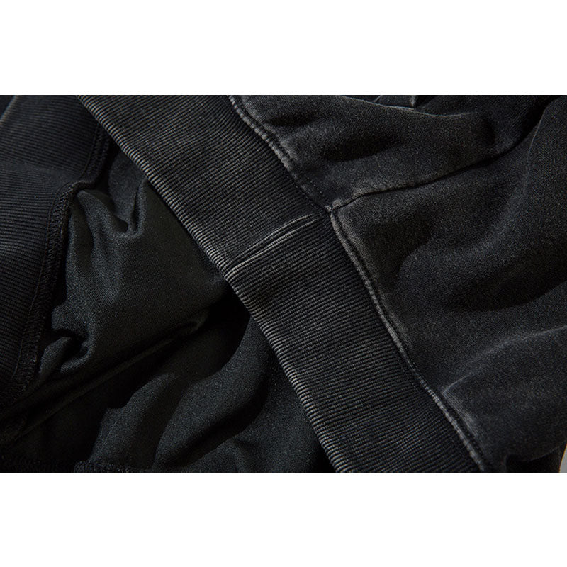 Streetwear Hoodie Vintage Wash Make Old Hooded Sweater