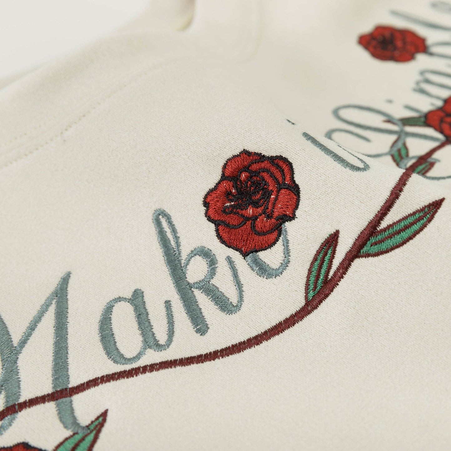 Hip Hop Clothing T-Shirt Floral Embroidery Short Sleeve tee