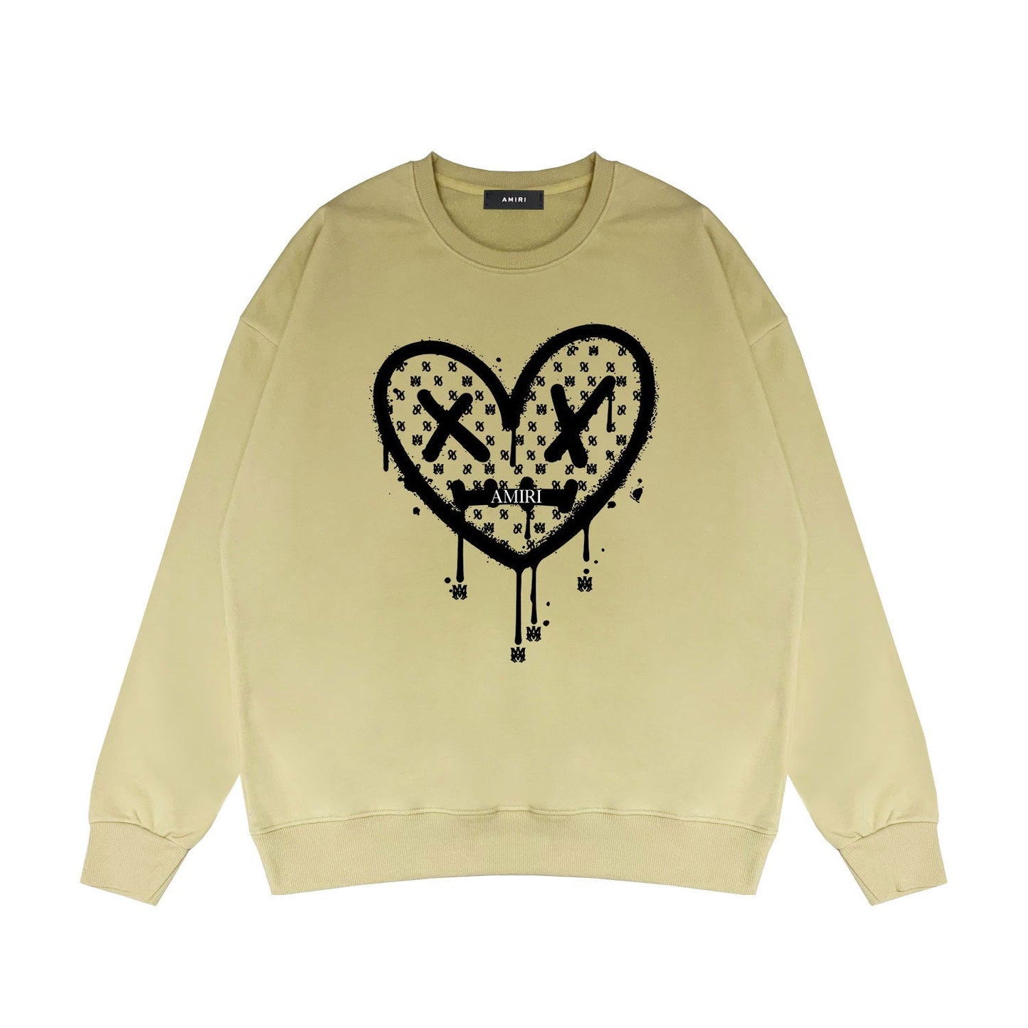 Amiri Sweatshirt Printed Trendy Pure Cotton