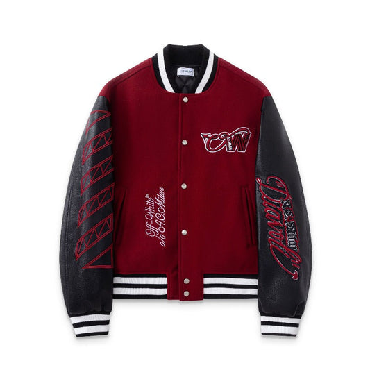 Off white jacket fall and winter style outwear for men and women
