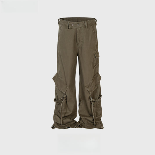 Rock Revival Jeans Trousers Straight Tooling Jeans