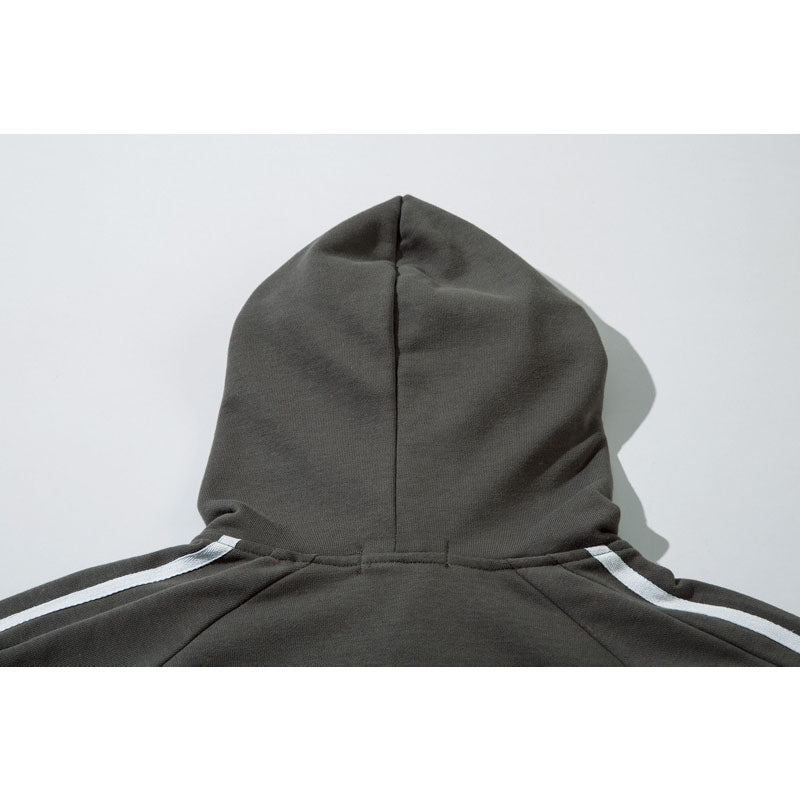 Streetwear Hoodie Vintage do gradual change hooded sweater embroidered hoodie