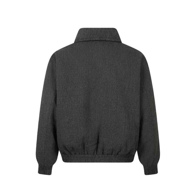 Unisex Down Jacket Men's Winter Fur Collar Padded Warm Jacket