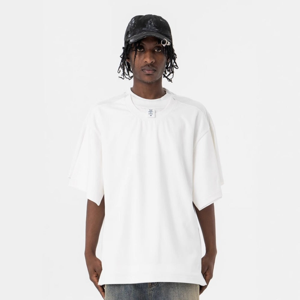 Vic Streetwear Summer Crew Neck Short Sleeve T-Shirt