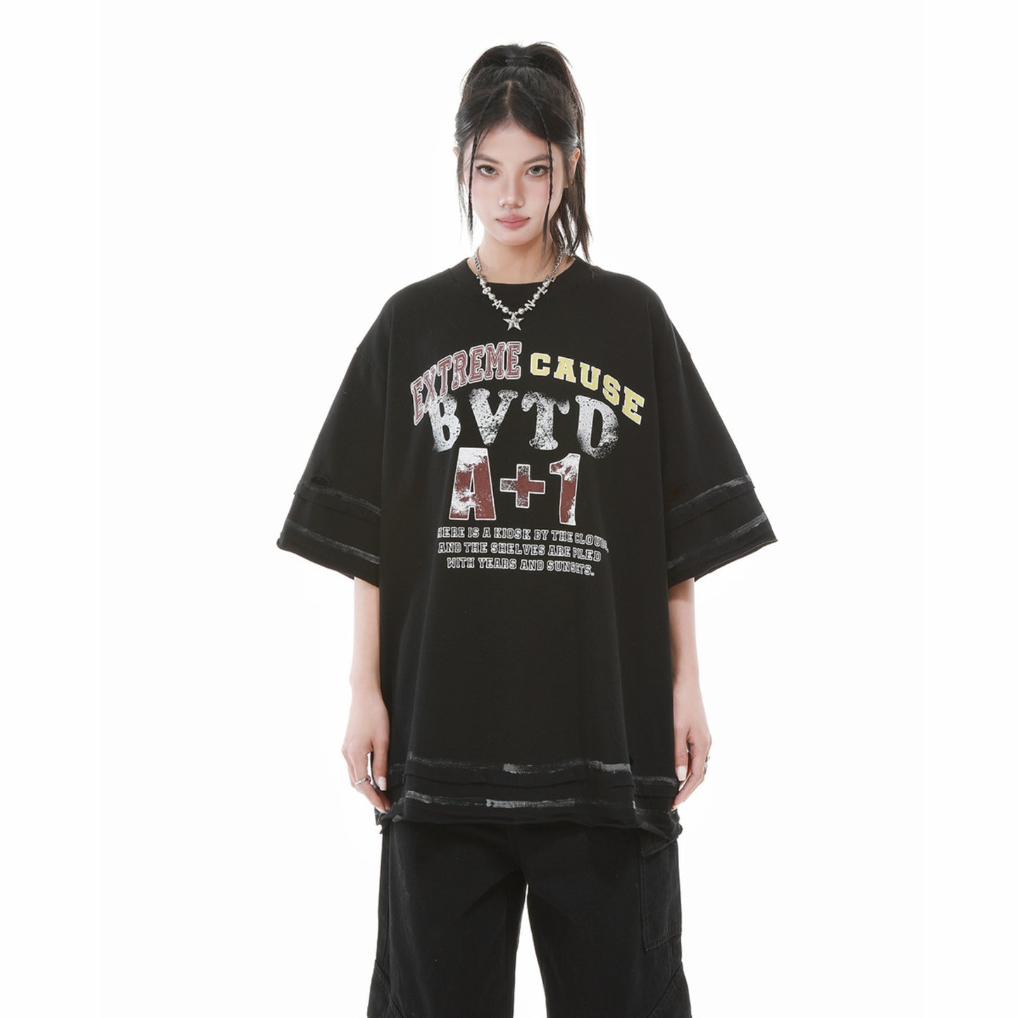 Retro Style Shirt For Mens Graffiti T-Shirt Short Sleeve