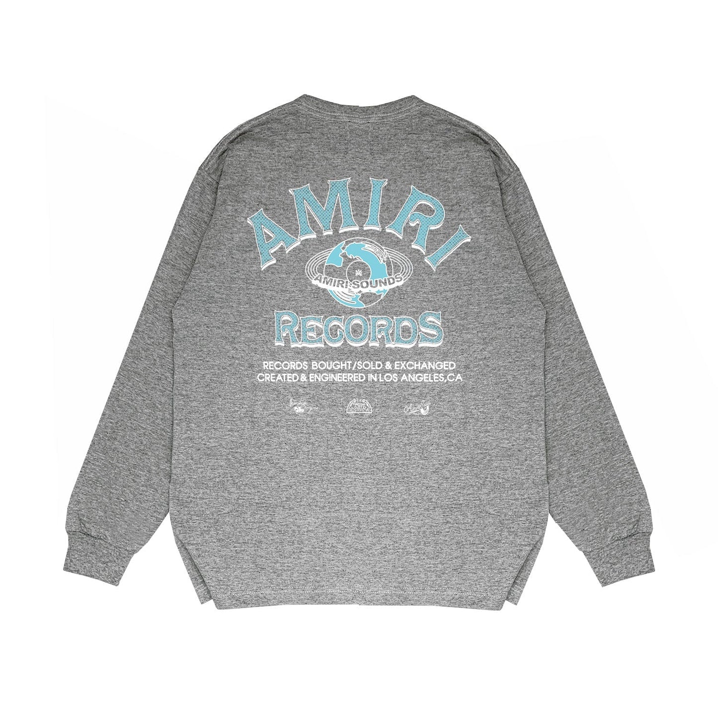 Amiri Long Sleeved Shirt Printed Trendy Pure Cotton