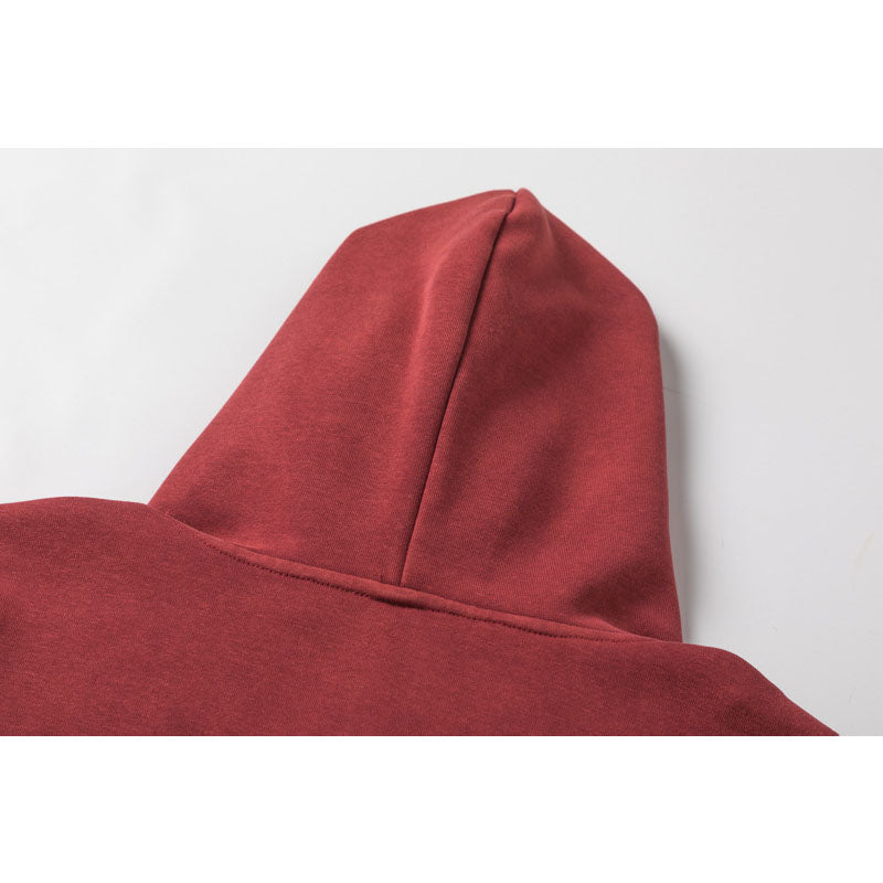 Streetwear Hoodie Vintage Washed Old Hooded Sweater Hip Hop Alphabet Print Casual Hoodie