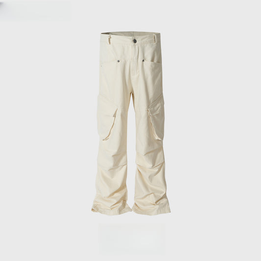 Rock Revival Jeans Long Pants Multi-Pocket Casual Overalls