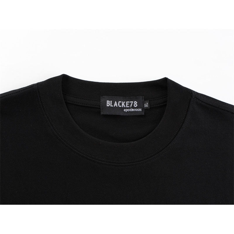 Casual Street Wear Short Sleeve T-Shirt Loose Top