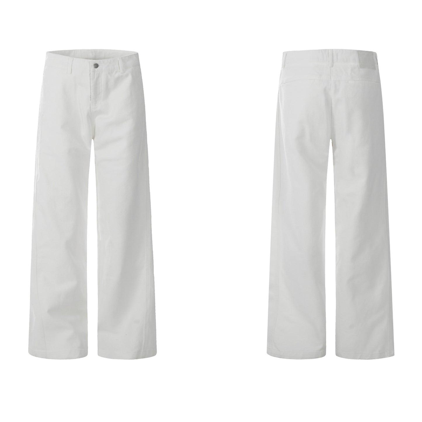 Hip Hop Pants For Boys Vintage Straight Simple Overalls Trousers