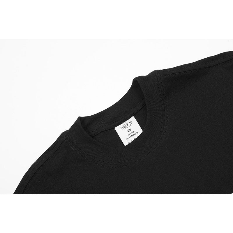 Marcas De Streetwear Alphabet Print Short Sleeve T-Shirt Loose Crew Neck