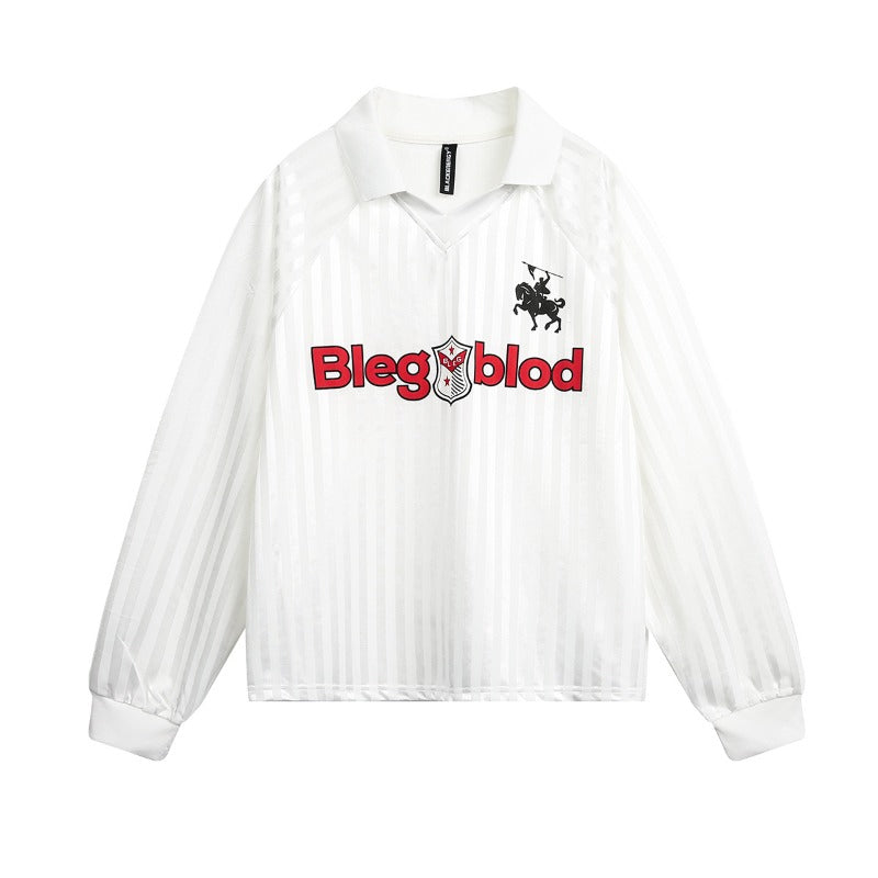 Unisex long-sleeved shirt men's autum campus style