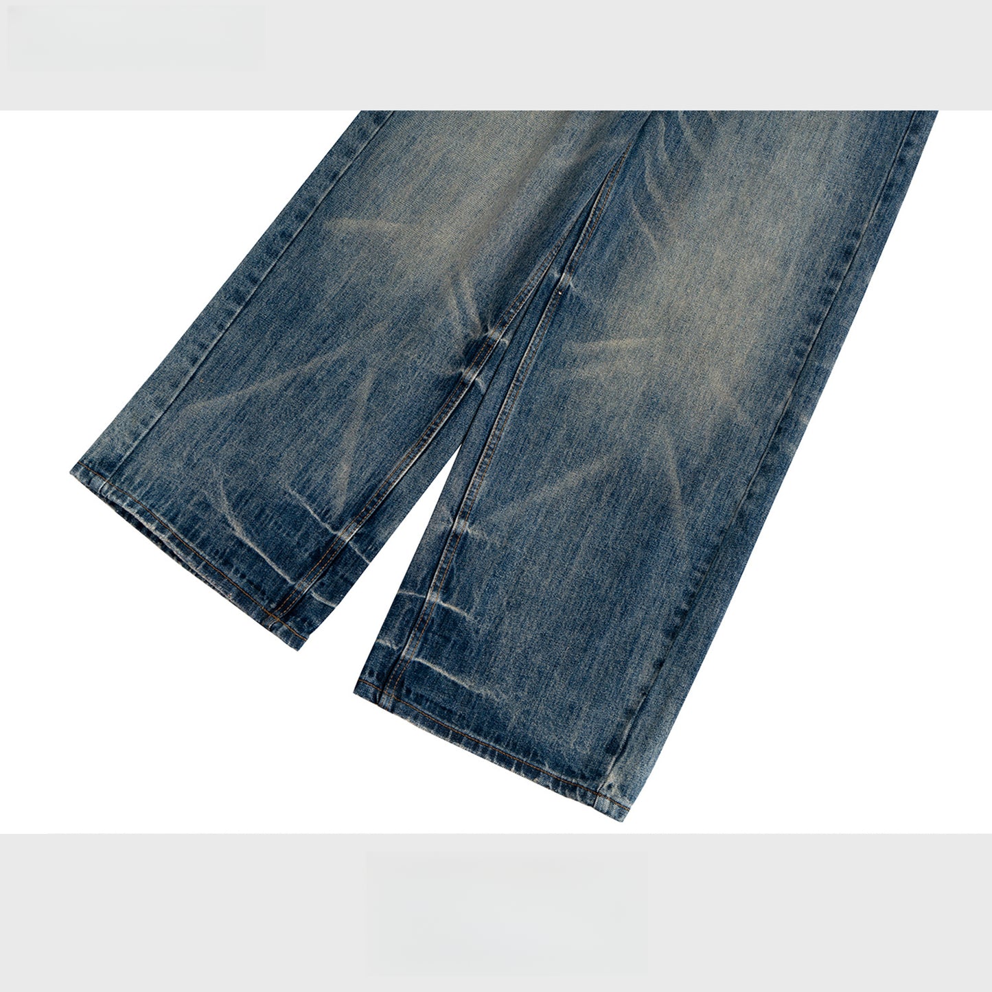 Rock Revival Jeans Washed Old Wide Foot Jeans